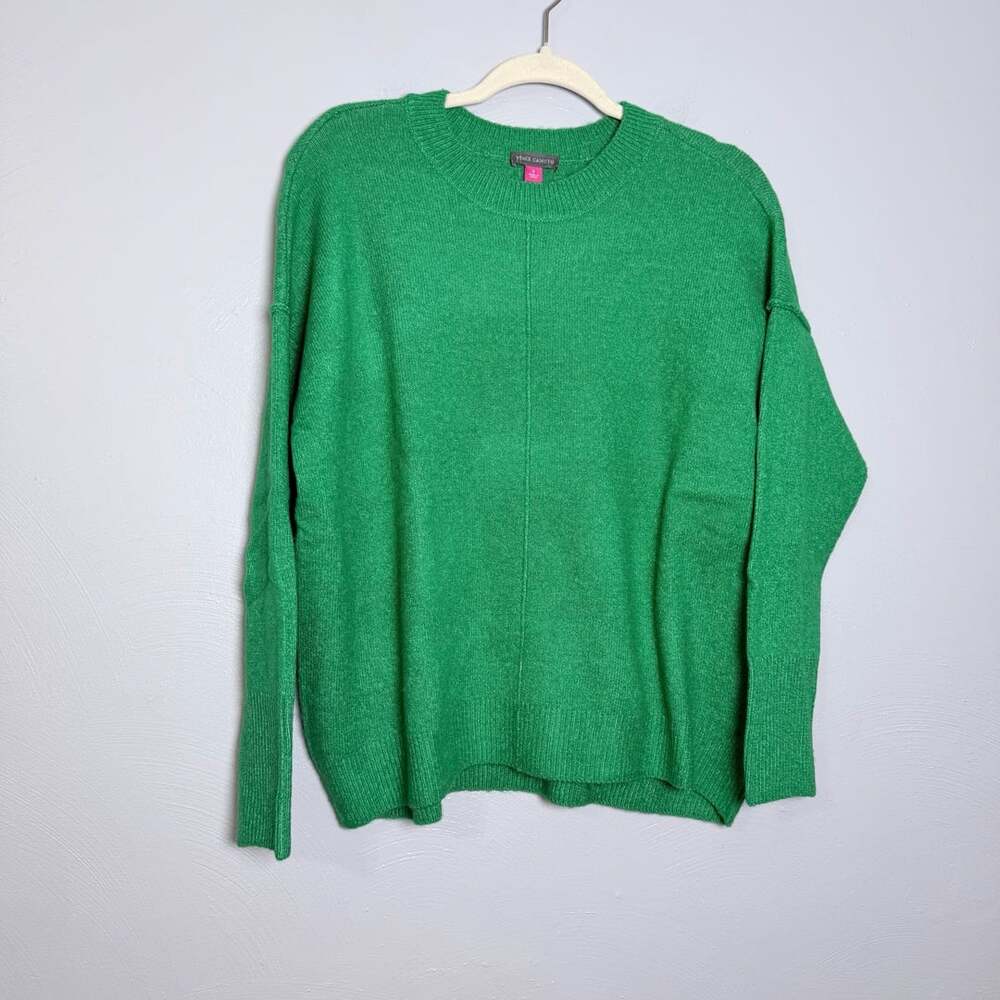 Vince Camuto Green Oversized Knit Sweater Size S